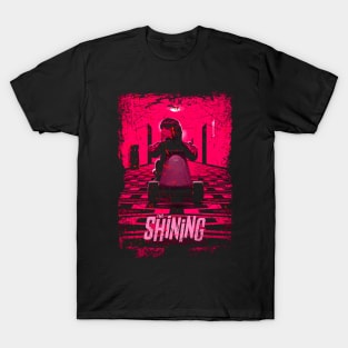 Shining Legacy Embrace the Iconic Horror Genre and Memorable Characters of the Classic Film on a Tee T-Shirt